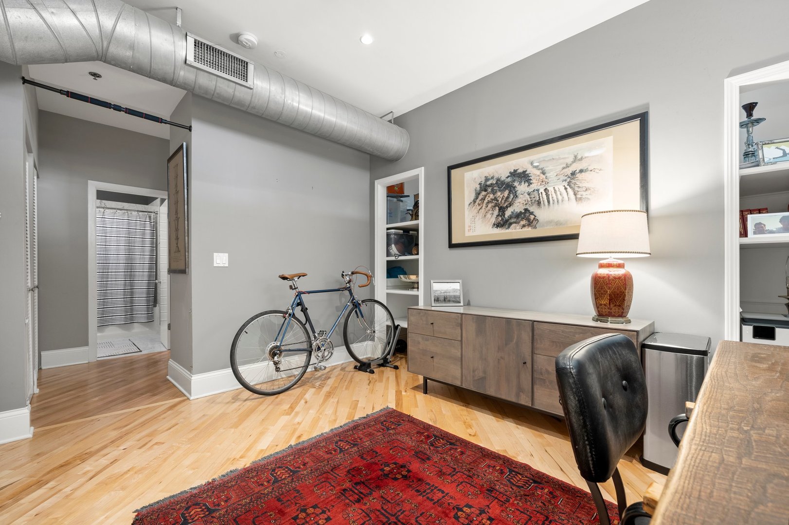 203 South Sangamon Street, Unit 306 Chicago, IL 60607 - Photo 21 of 30 a view of a room with gym equipment