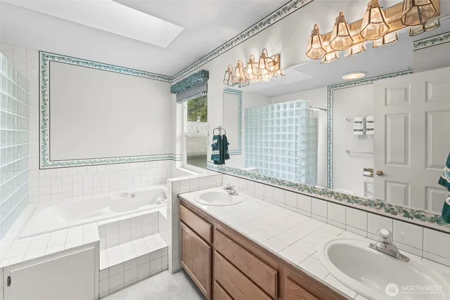 an empty room with closet