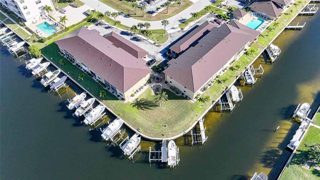 240 Lewis Circle, Unit 513 Punta Gorda, FL 33950 - Photo 36 of 45 an aerial view of a house