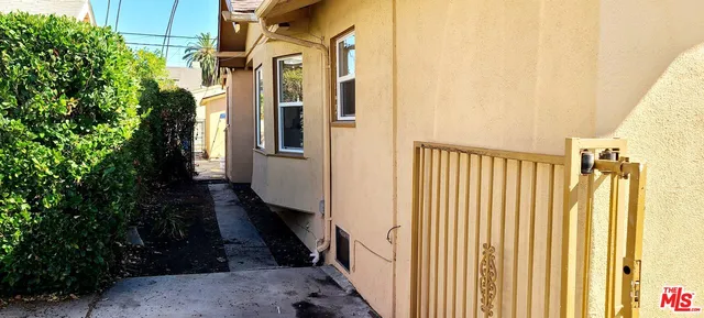 a view of a house with a snow