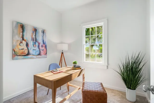 a bathroom with a sink double vanity and a mirror