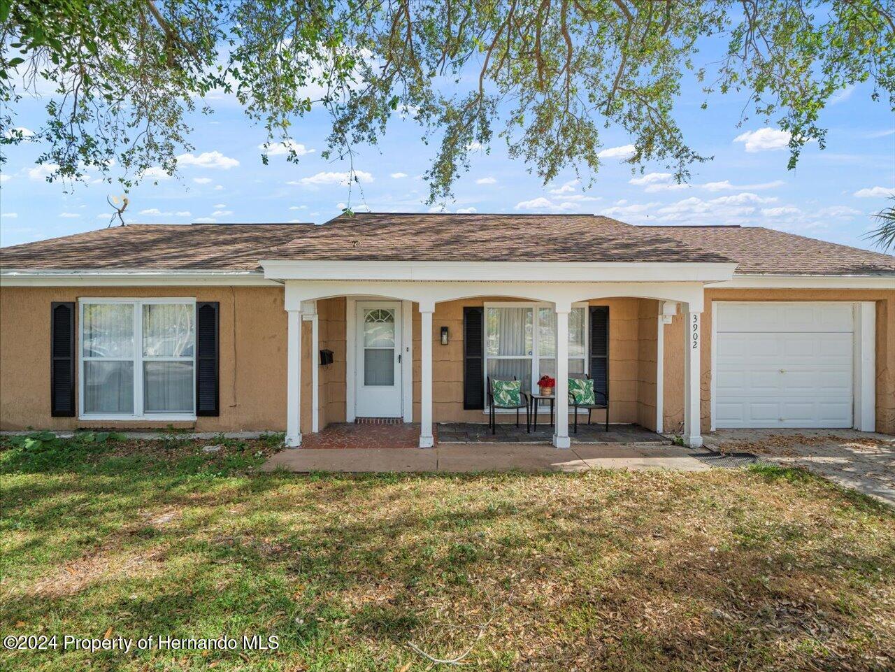 3902 Glissade Drive New Port Richey, FL 34652 - Photo 7 of 39 a house view with a garden space