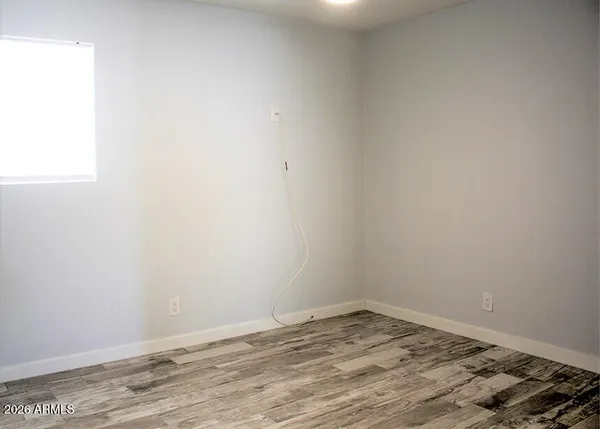 a view of empty room