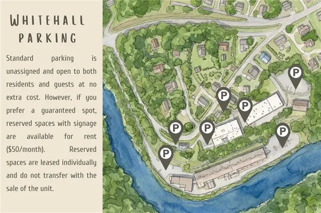 a backyard of a house with lots of green space and fountain