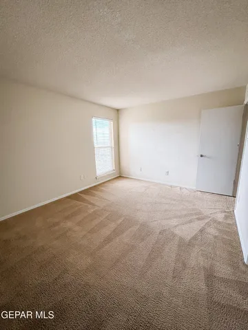 a view of a big room with closet
