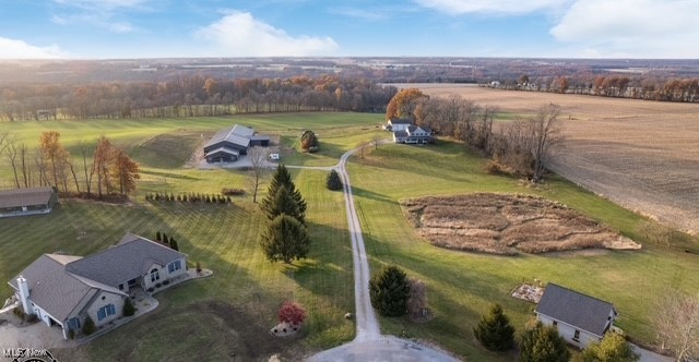 8995 Ridge Road Wooster, OH 44691 - Photo 3 of 50 Aerial view of property's location featuring rural landscape
