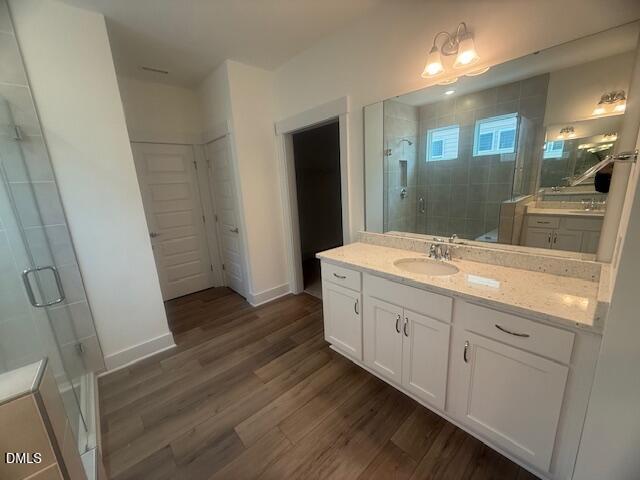 35 Slippery Elm Road Youngsville, NC 27596 - Photo 15 of 37 a bathroom with a sink and a mirror