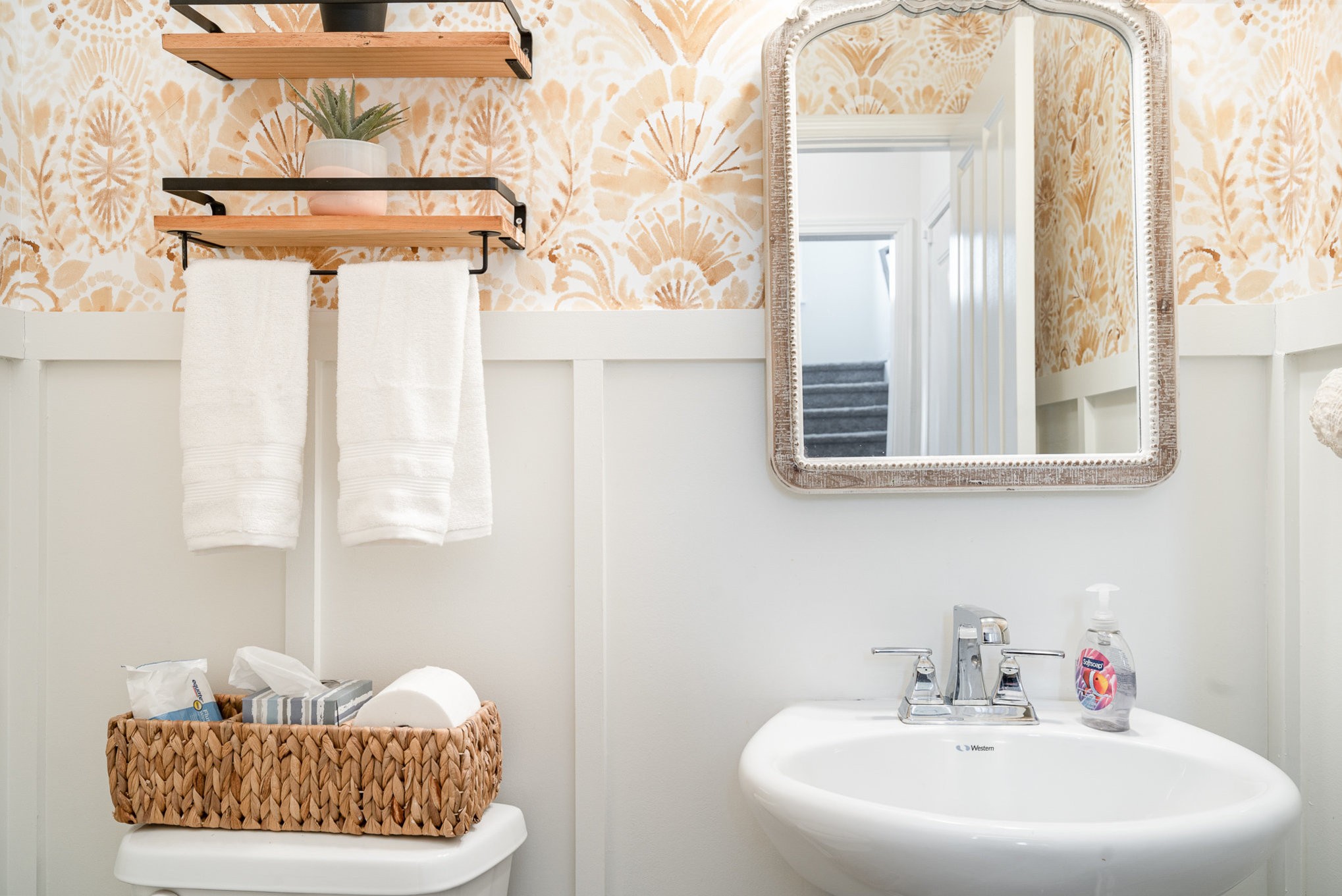 956 Carraway Lane Spring Hill, TN 37174 - Photo 8 of 27 a bathroom with a sink and a mirror