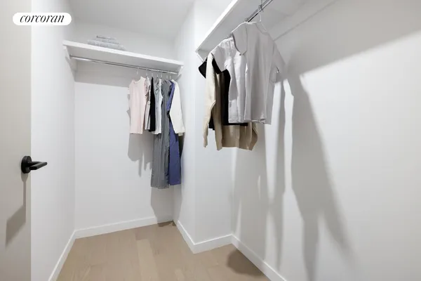 a view of walk in closet