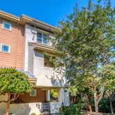 front view of house with a tree