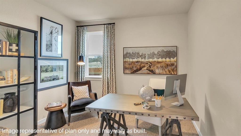 1620 Buckskin Road Oak Point, TX 75068 - Photo 24 of 26 a view of a dining room with furniture a rug and wooden floor