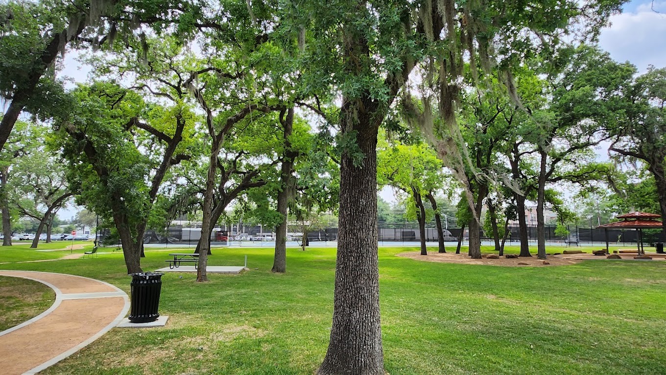2100 Tanglewilde Street, Unit 51 Houston, TX 77063 - Photo 24 of 24 a huge green field with lots of trees
