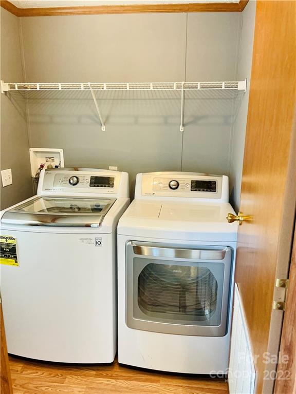 1255 Colonial Road Clover, SC 29710 - Photo 7 of 20 a utility room with dryer and washer