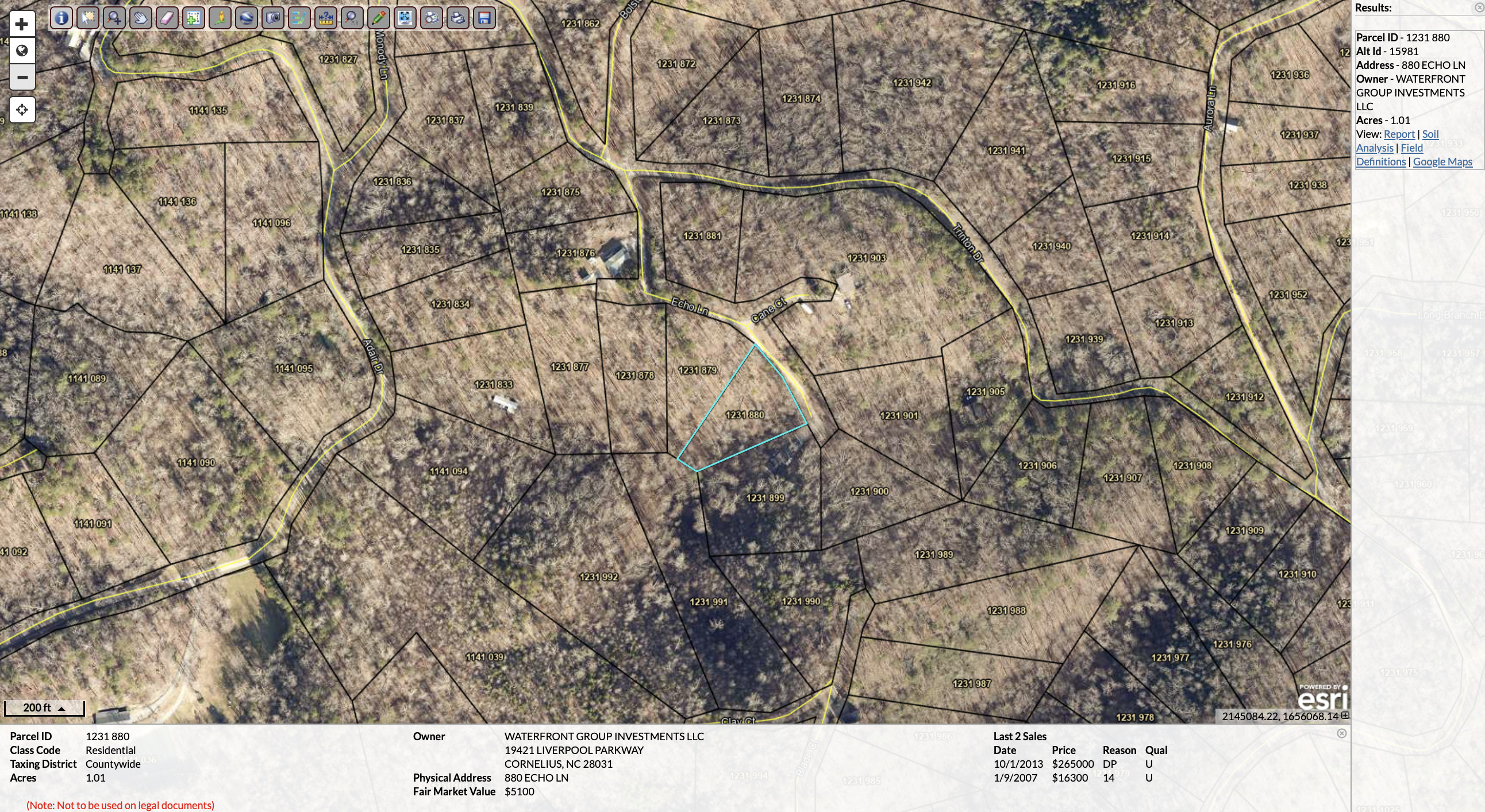 880 Echo Drive Northeast Ranger, GA 30734 - Photo 4 of 32 a black and white photo of a green field