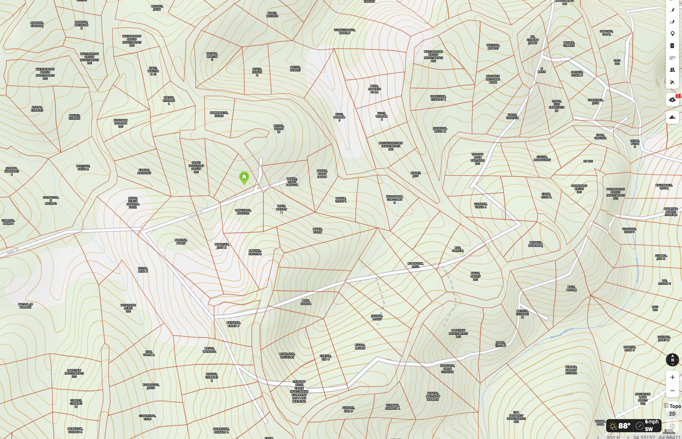 880 Echo Drive Northeast Ranger, GA 30734 - Photo 5 of 32 wooden floor with white walls