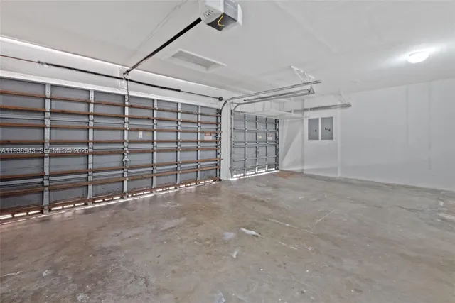 a view of backyard with green space