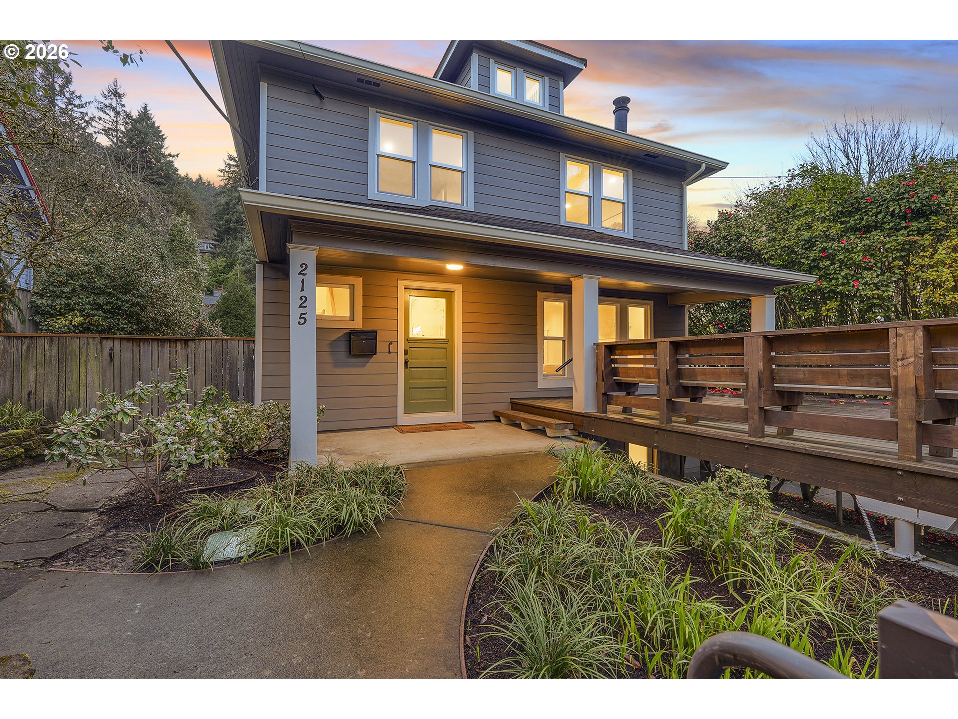 2125 Northwest 33rd Avenue Portland, OR 97210 - Photo 2 of 46 a view of a house with a yard