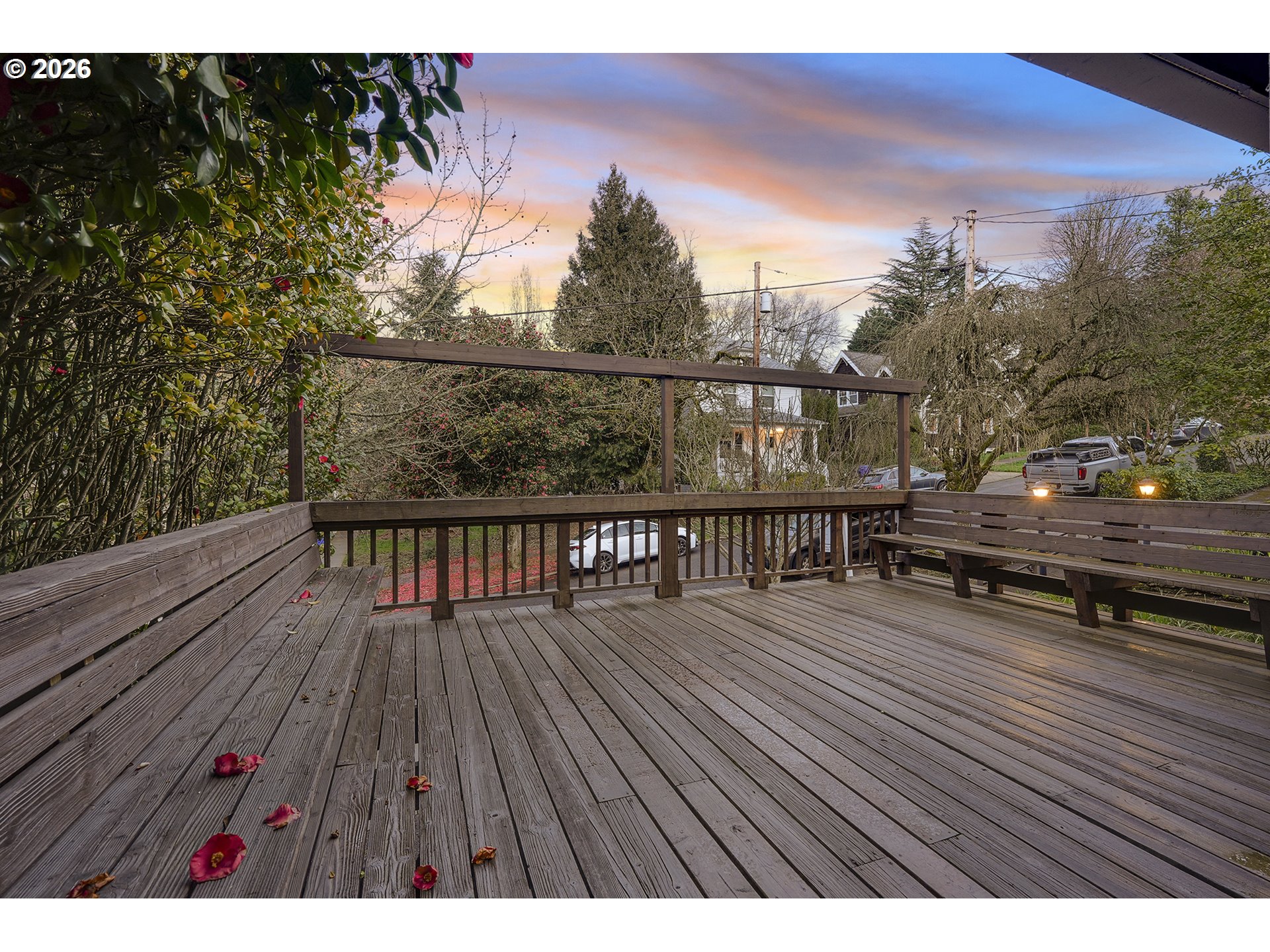 2125 Northwest 33rd Avenue Portland, OR 97210 - Photo 4 of 46 a view of balcony with wooden floor