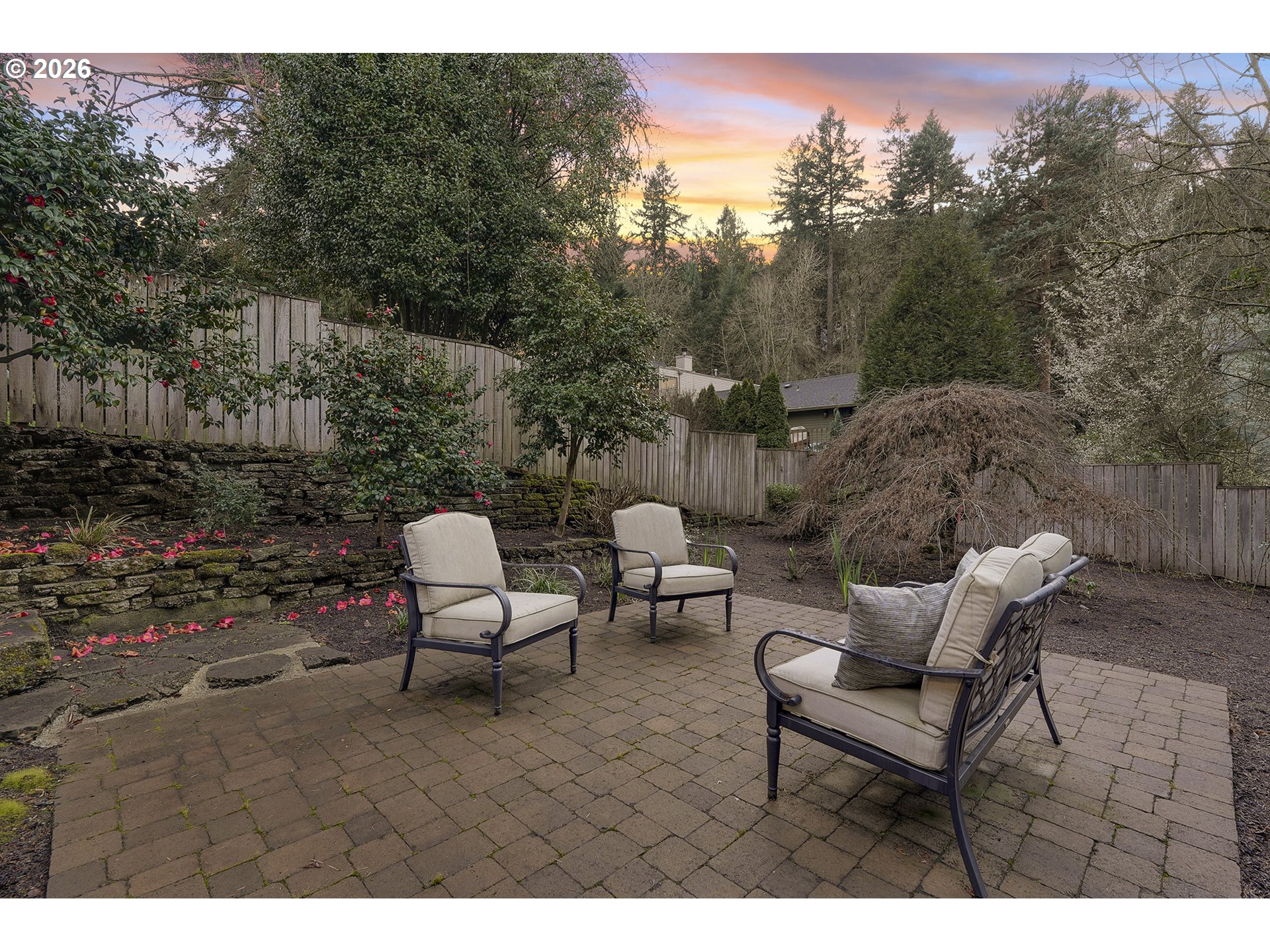 2125 Northwest 33rd Avenue Portland, OR 97210 - Photo 44 of 46 a view of a backyard with furniture