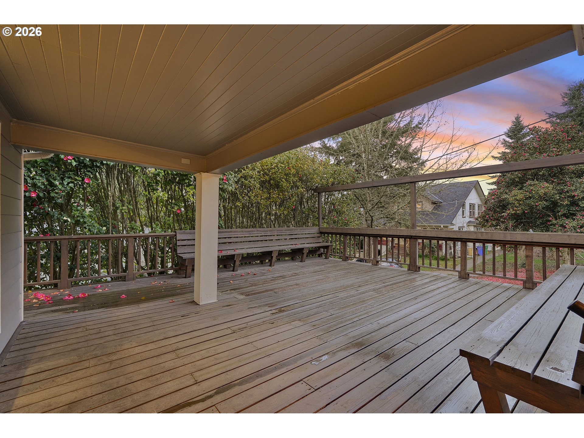 2125 Northwest 33rd Avenue Portland, OR 97210 - Photo 5 of 46 a view of porch with wooden floor