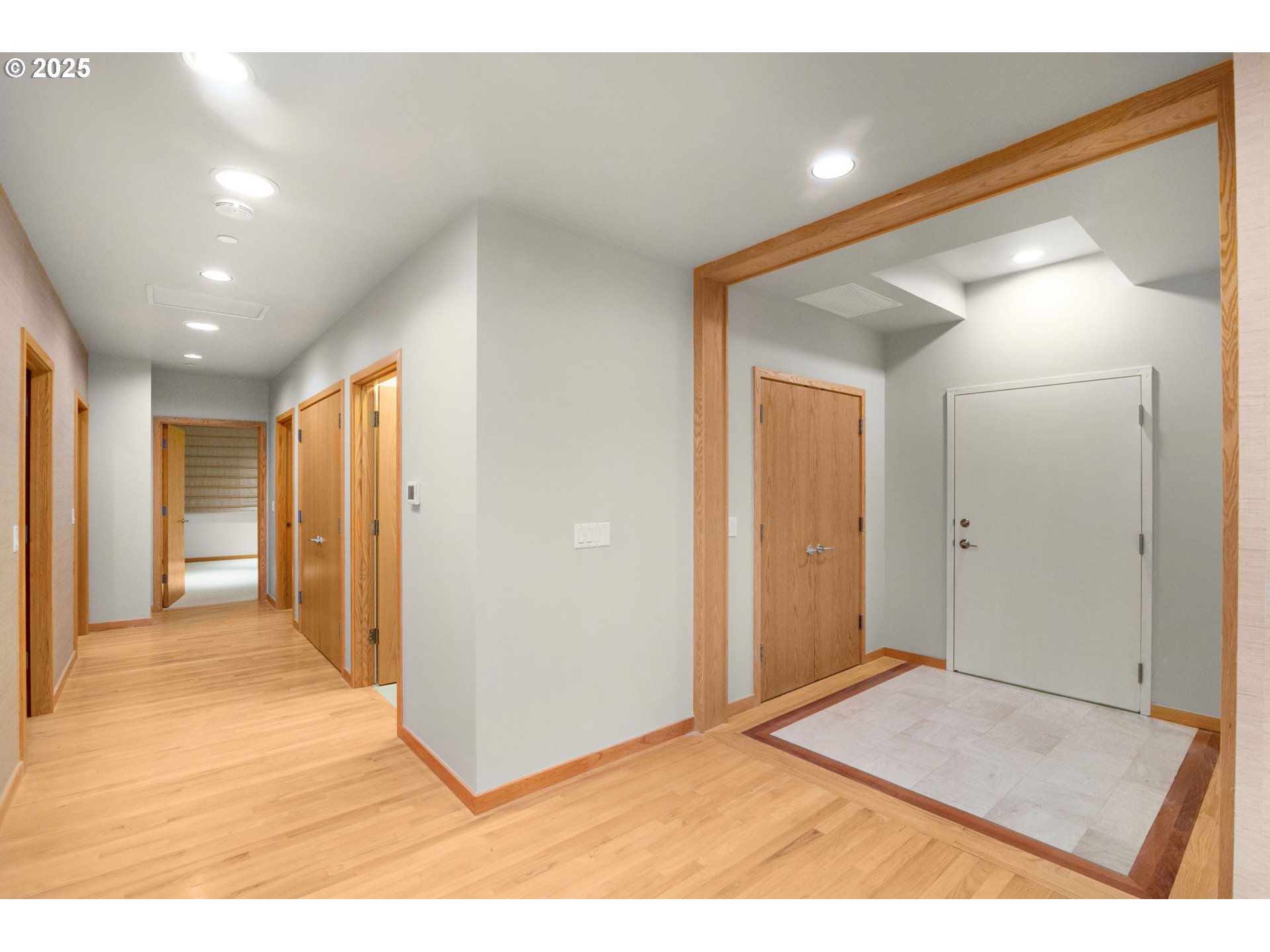 2020 Southwest Market St Drive, Unit 101 Portland, OR 97201 - Photo 18 of 33 a view of a hallway with wooden floor
