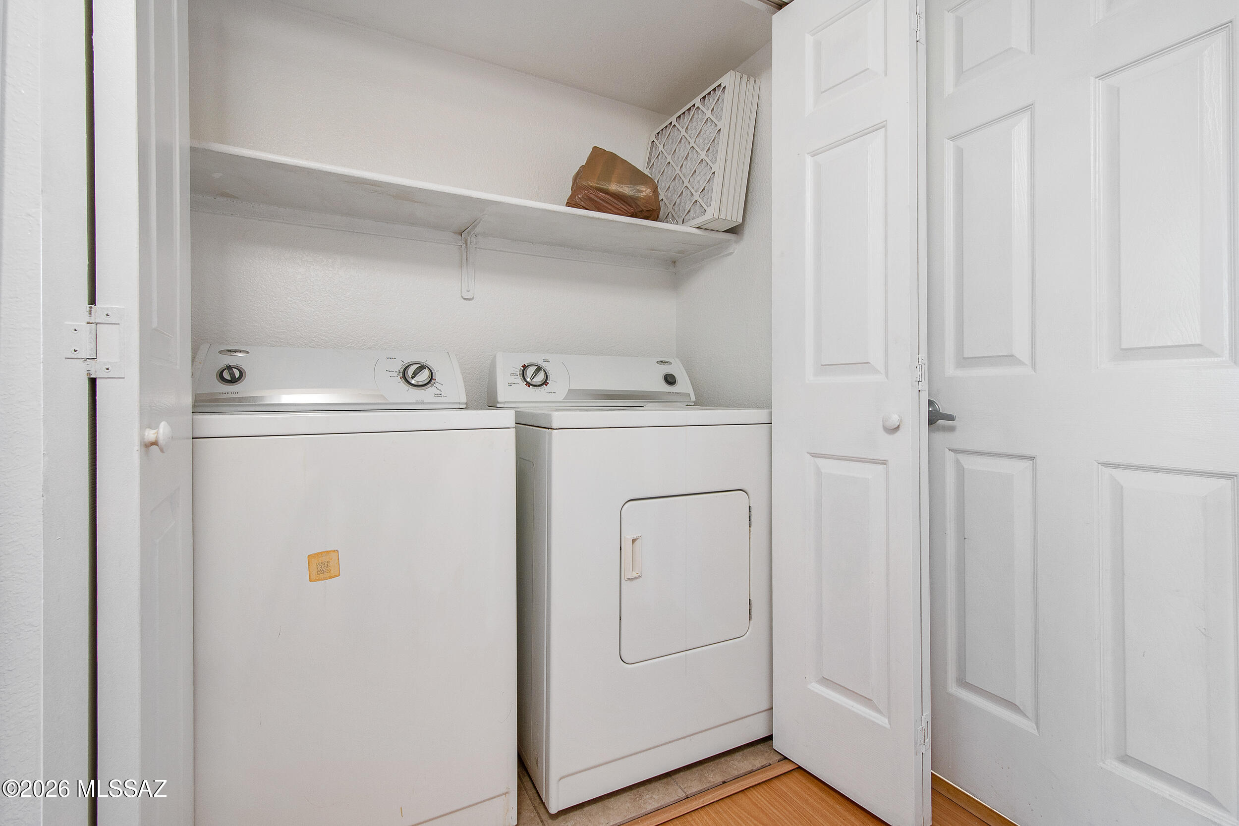 5855 North Kolb Road, Unit 6103 Tucson, AZ 85750 - Photo 16 of 31 a view of washer and dryer