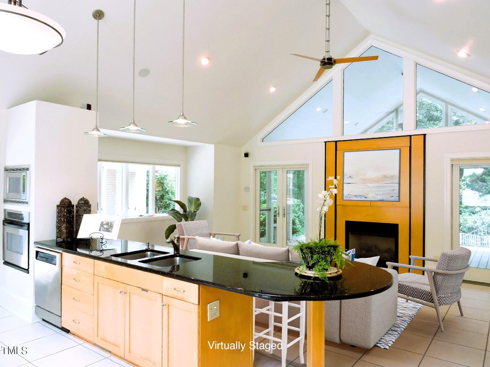 160 Old Salem Road Roxboro, NC 27573 - Photo 24 of 57 Staged Kitchen to FR