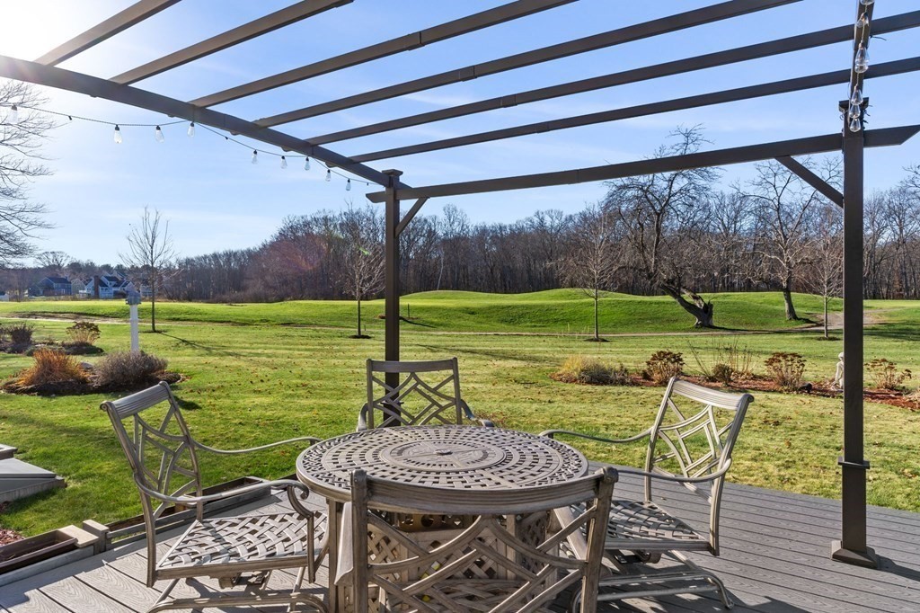8 Comanche Circle, Unit 4 Haverhill, MA 01835 - Photo 8 of 19 a view of a chairs and table in patio with a lake view