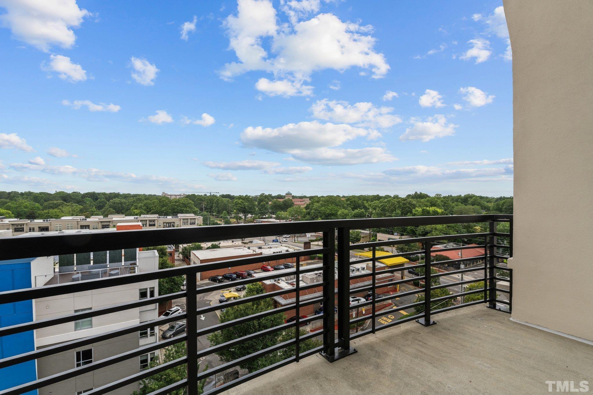 618 North Boylan Avenue, Unit 1032 Raleigh, NC 27603 - Photo 11 of 69 a view of city from a balcony