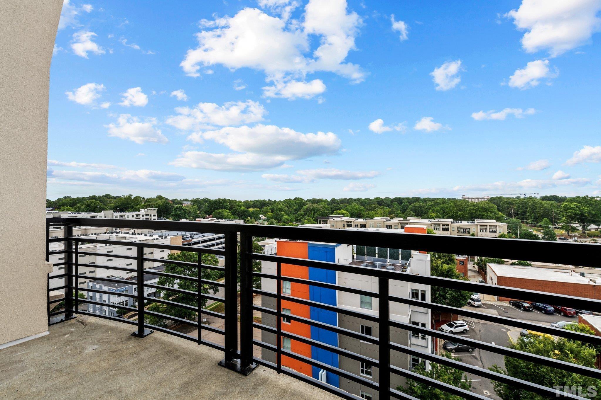 618 North Boylan Avenue, Unit 1032 Raleigh, NC 27603 - Photo 21 of 69 a view of city from a balcony