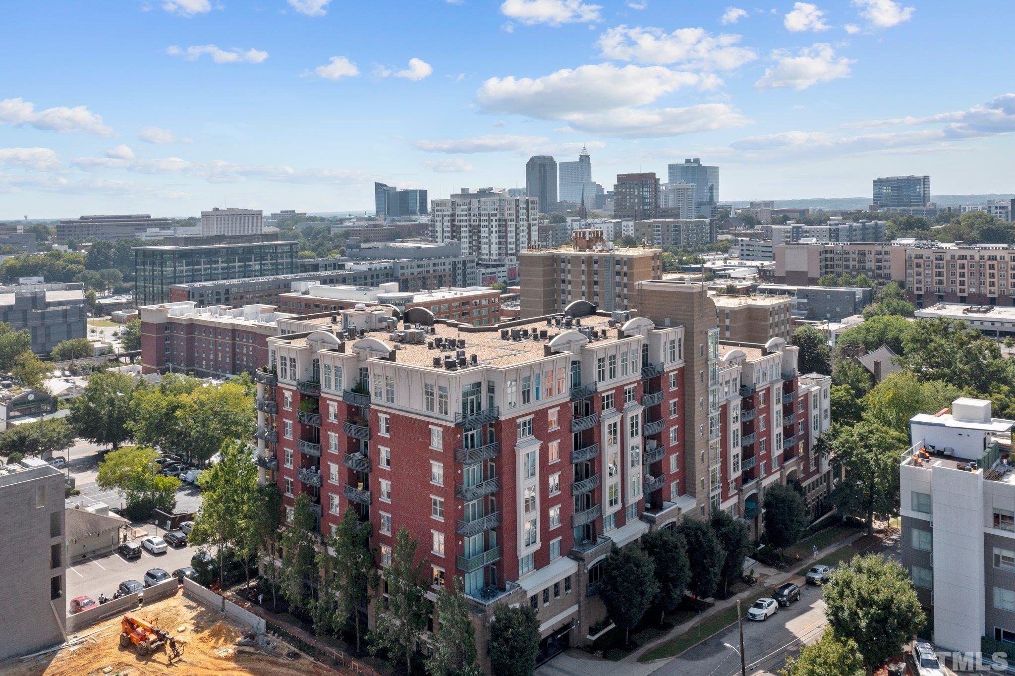 618 North Boylan Avenue, Unit 1032 Raleigh, NC 27603 - Photo 27 of 69 a view of a city with tall buildings