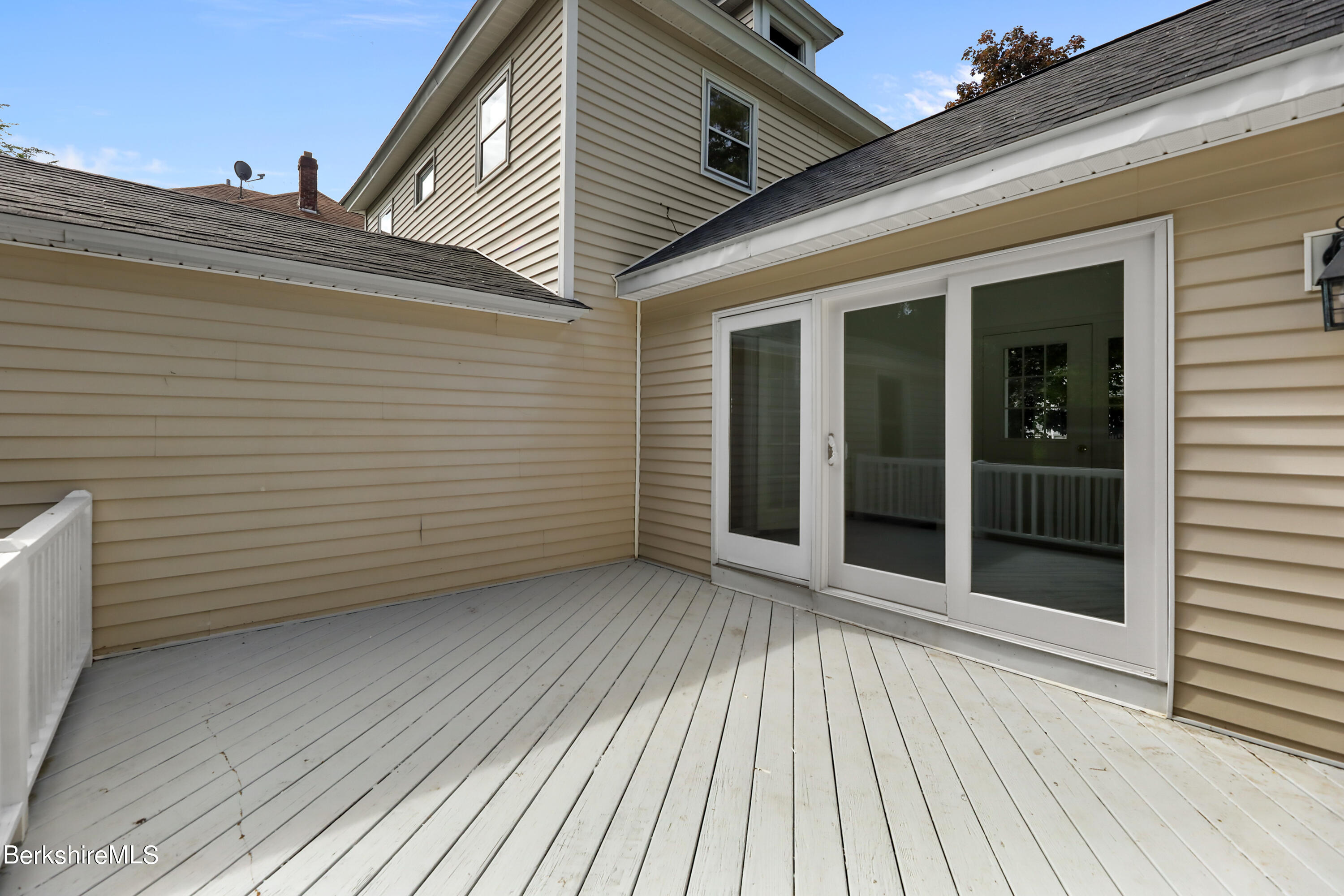 99 Lyman Street Pittsfield, MA 01201 - Photo 30 of 38 a view of a balcony on the house