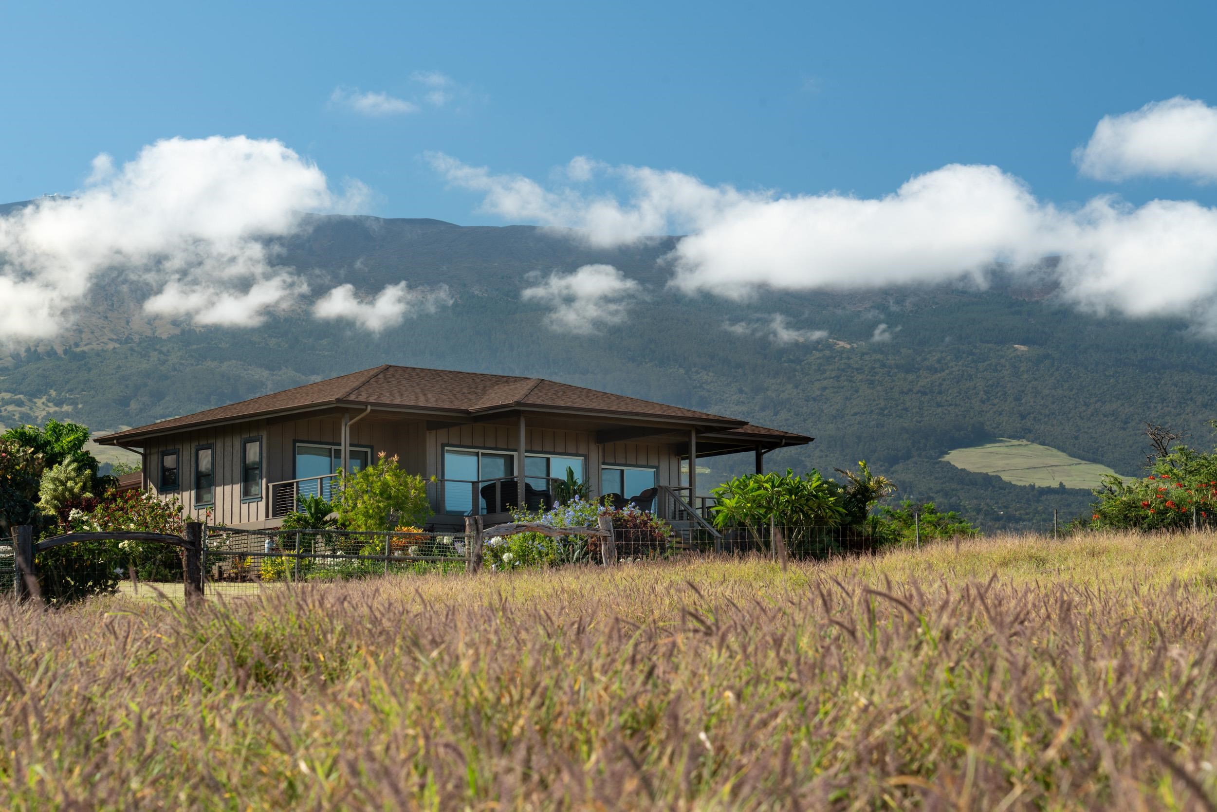 126 Hoomaikai Place Kula, HI 96790 - Photo 32 of 50 a front view of a house with garden
