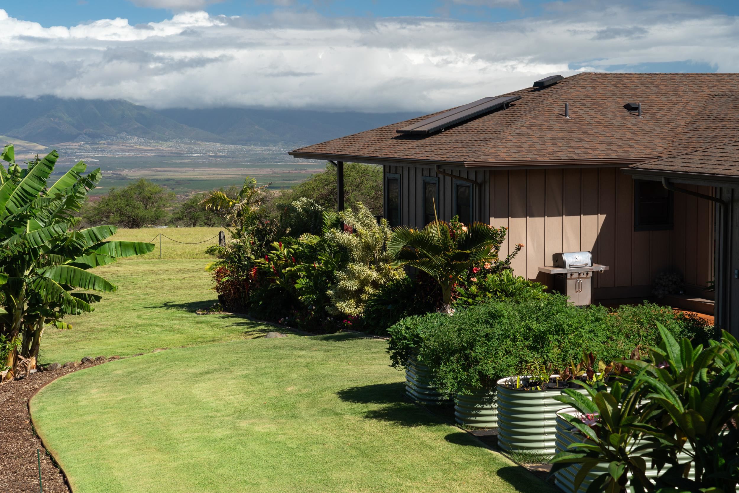 126 Hoomaikai Place Kula, HI 96790 - Photo 34 of 50 a view of a house with a garden
