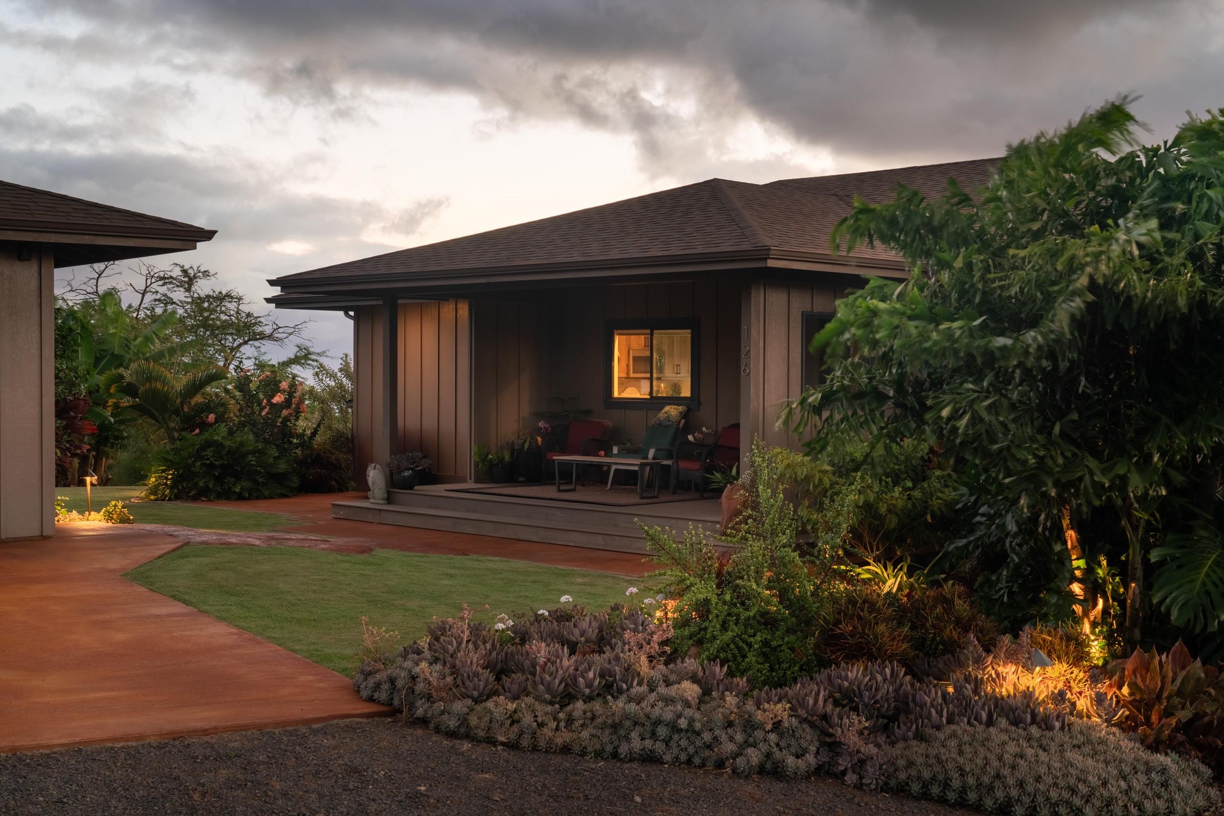 126 Hoomaikai Place Kula, HI 96790 - Photo 44 of 50 a front view of a house with garden
