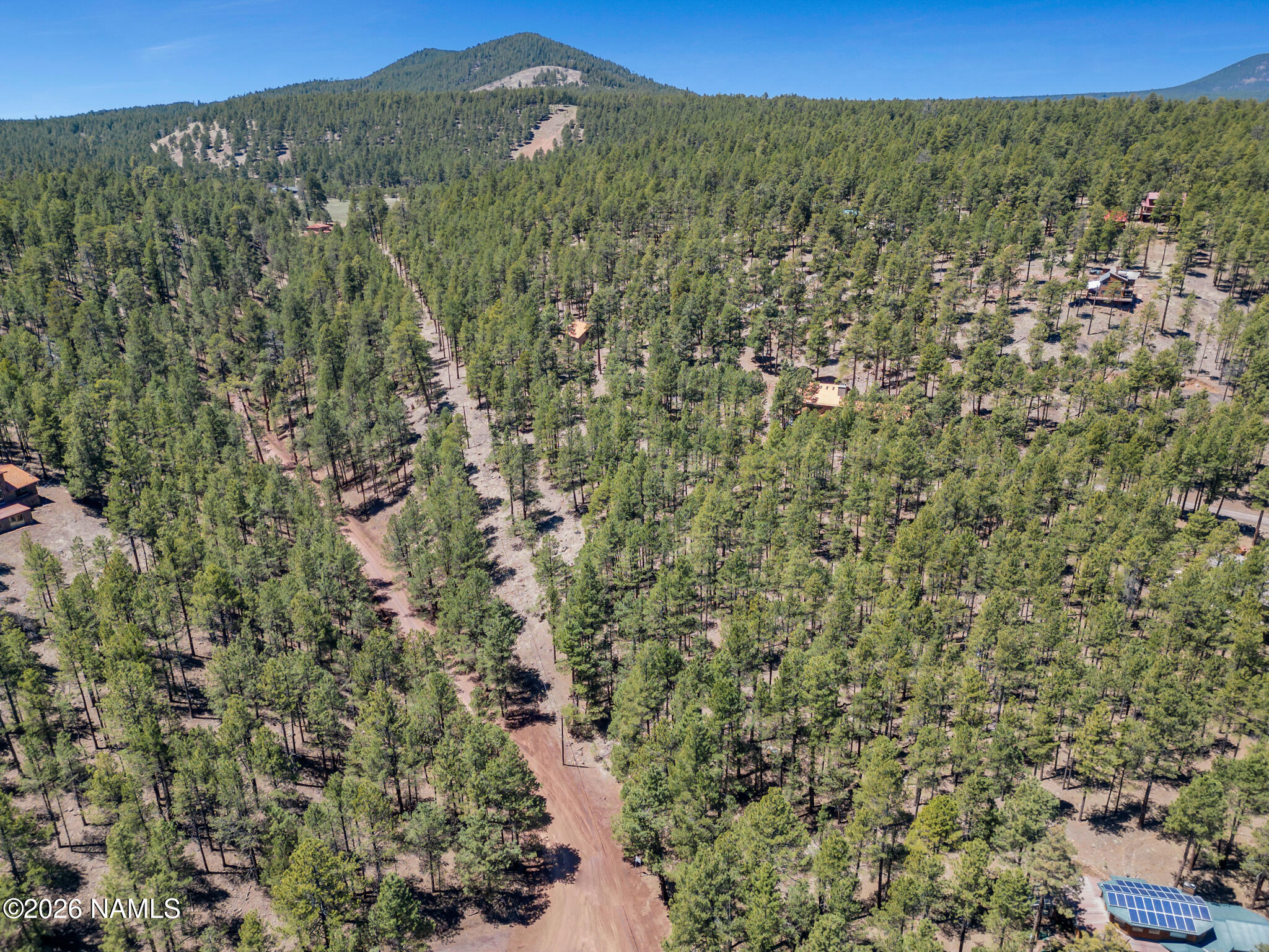 5216 Hidden Hollow Road Flagstaff, AZ 86001 - Photo 9 of 11 a view of a lush green field with mountains in the background