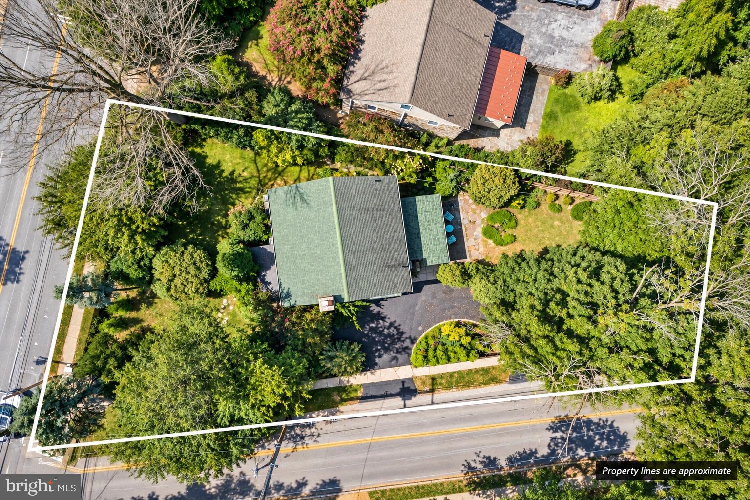430 Mcclenaghan Mill Road Wynnewood, PA 19096 - Photo 4 of 35 Aerial view of lot