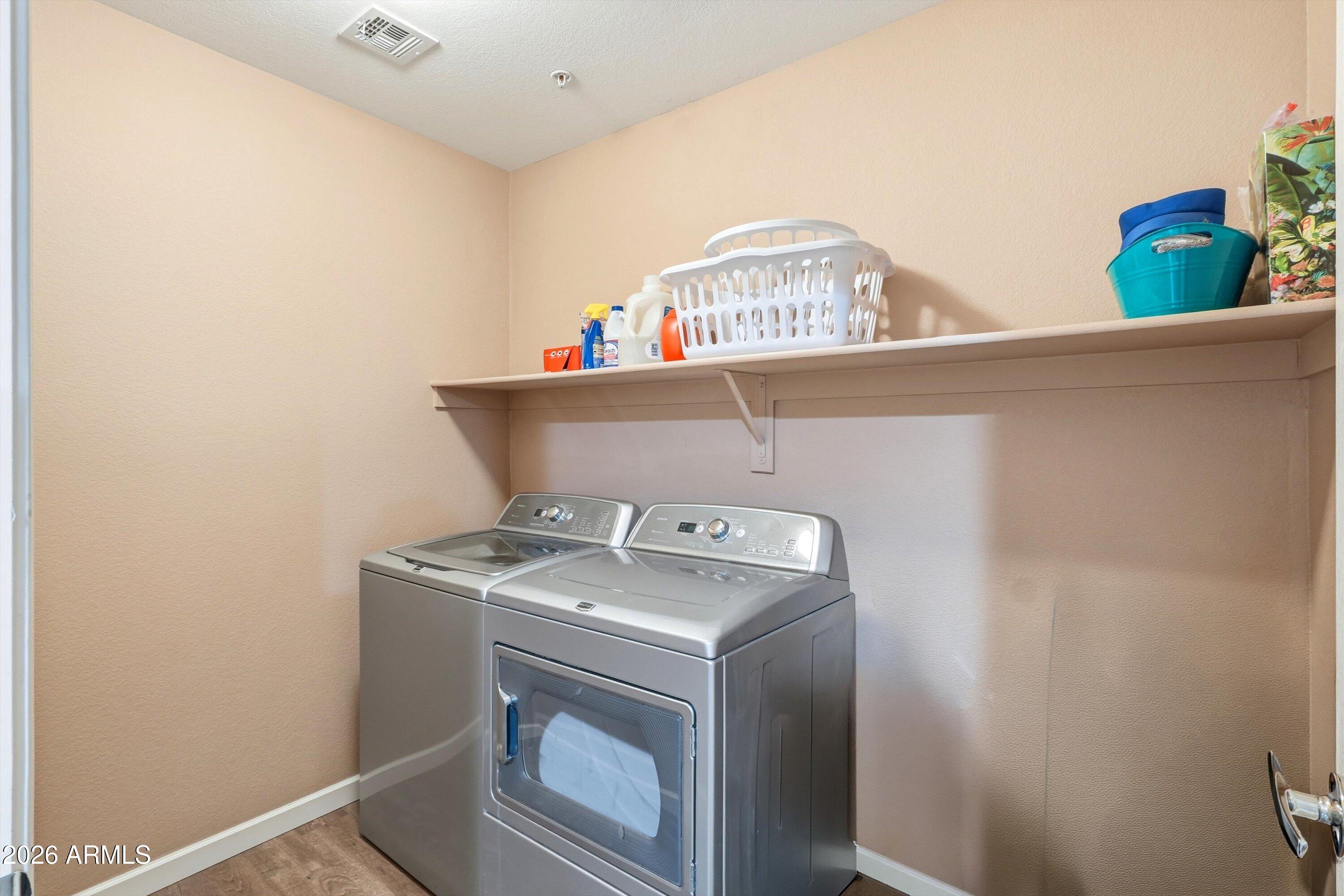 1350 South Greenfield Road, Unit 1049 Mesa, AZ 85206 - Photo 16 of 27 Laundry Upstairs