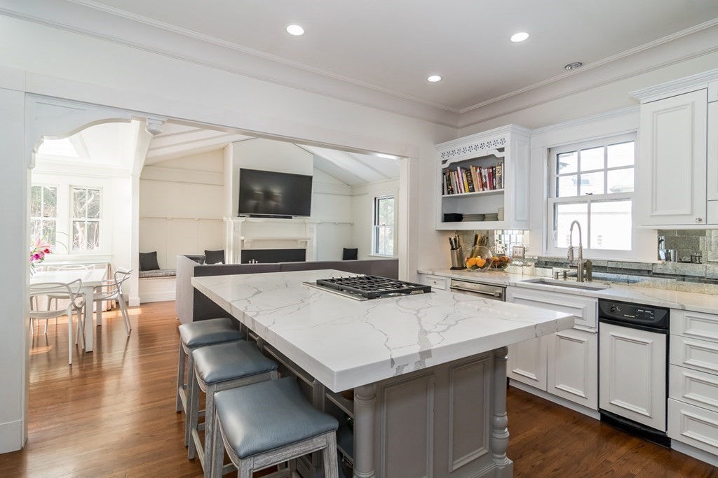30 Cliff Road Wellesley, MA 02481 - Photo 4 of 30 a kitchen with a stove a sink and a refrigerator