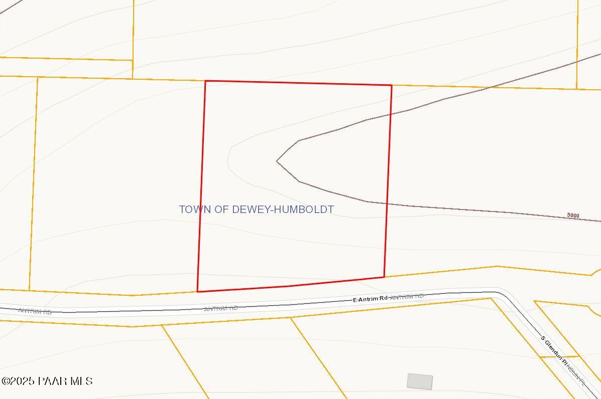 9790 East Antrim Road Dewey-Humboldt, AZ 86327 - Photo 10 of 12 100ft Contours