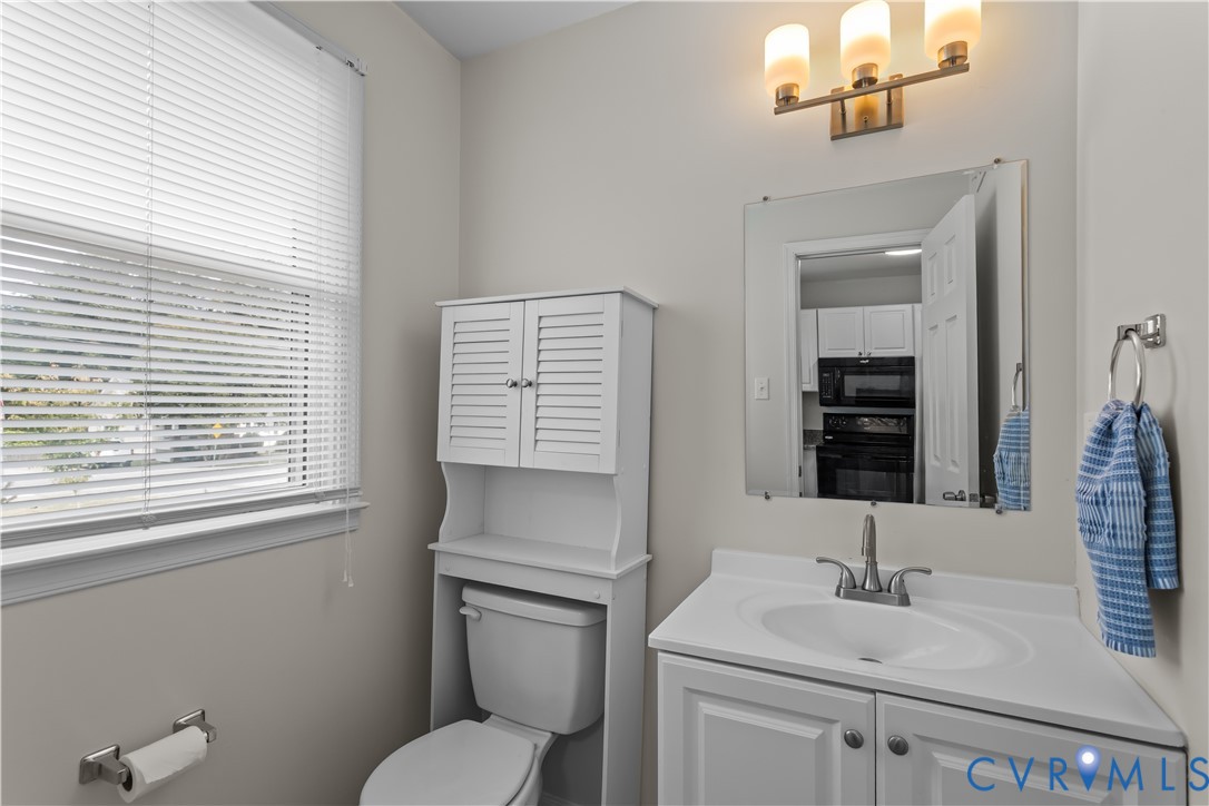4801 Penick Road Richmond, VA 23228 - Photo 17 of 39 Bathroom with vanity and toilet
