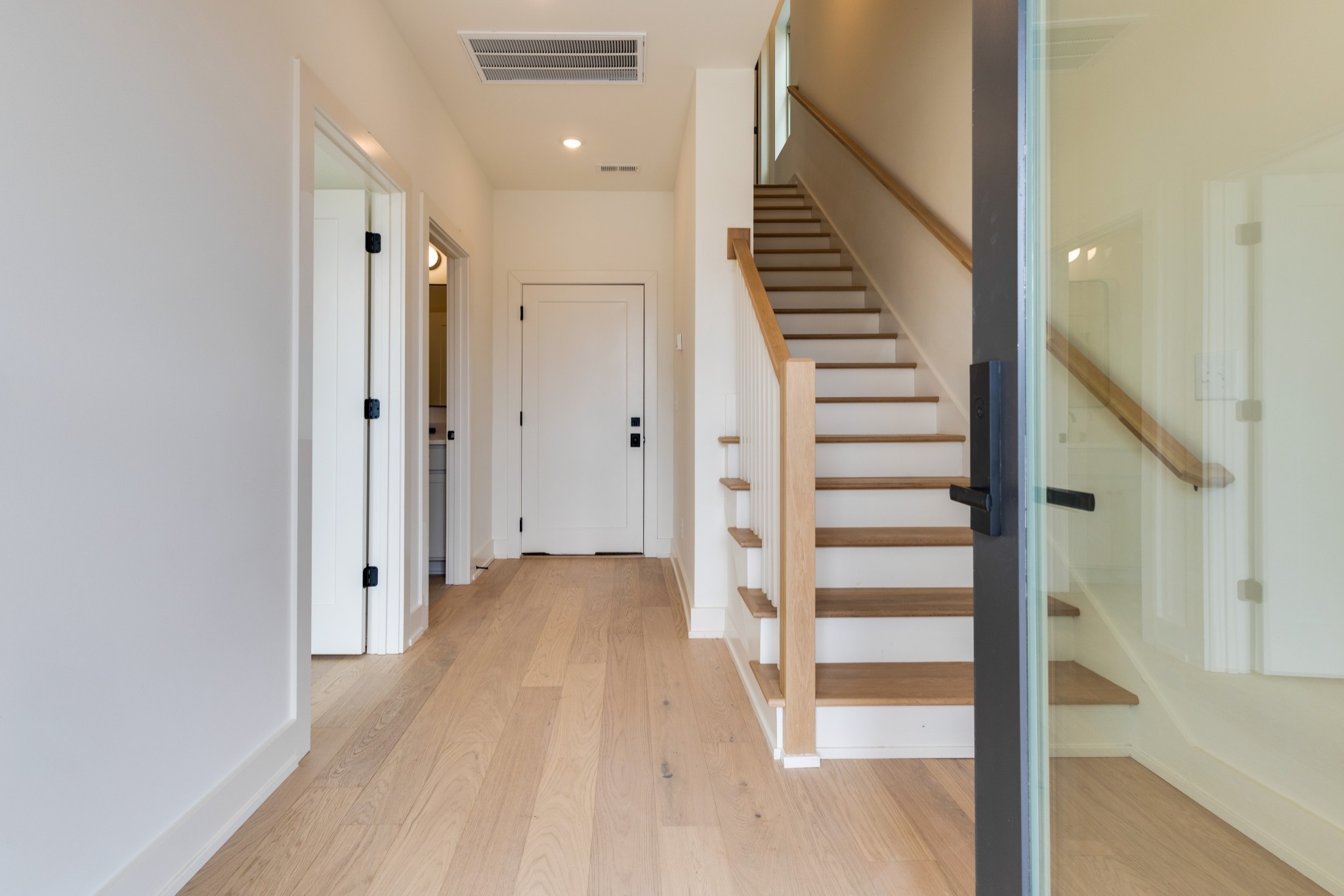 533 Midnight Way Nashville, TN 37209 - Photo 4 of 42 a view of a hallway with wooden floor and entryway