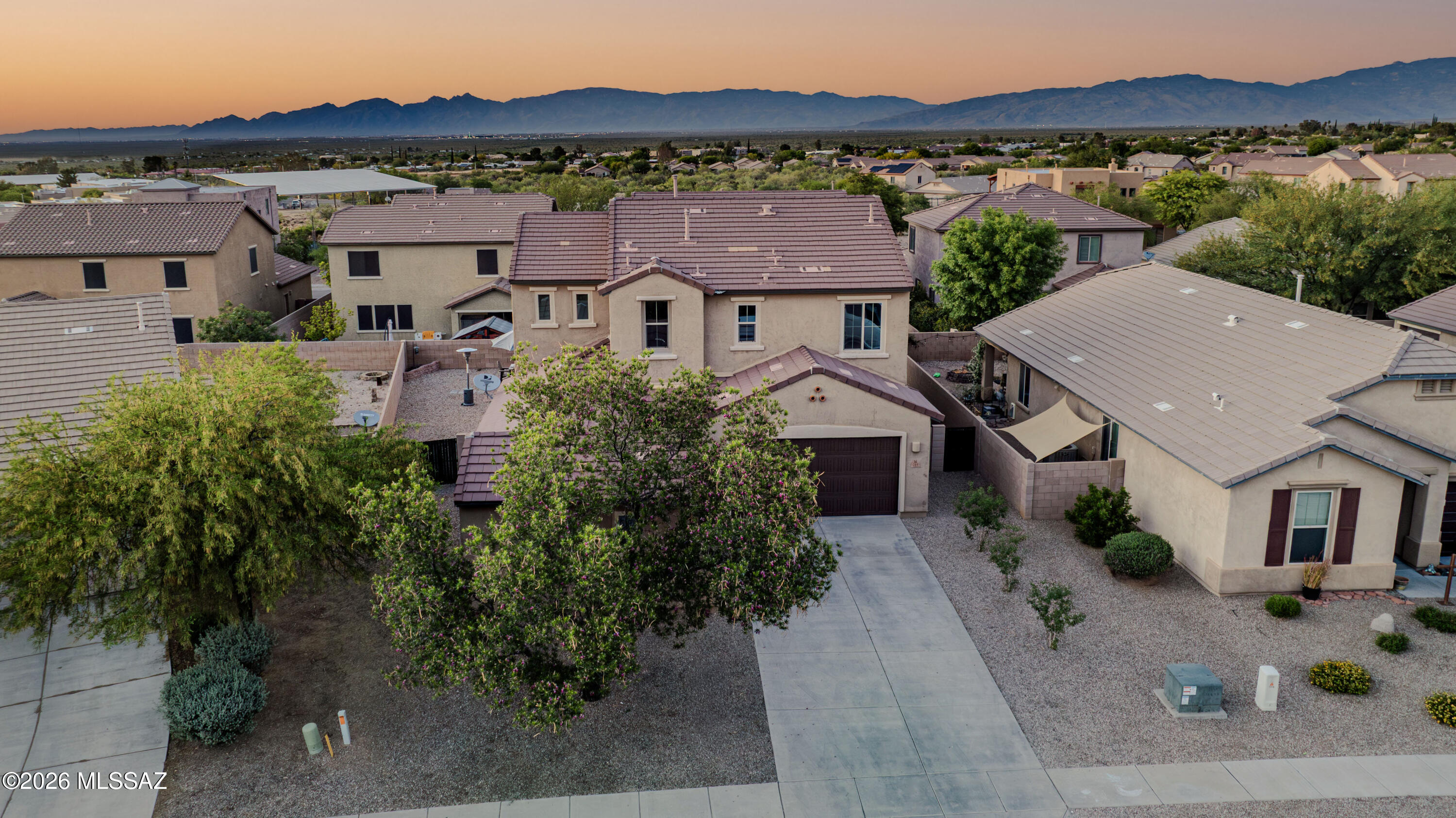 211 East Refuge Loop Vail, AZ 85641 - Photo 42 of 48 an aerial view of a house