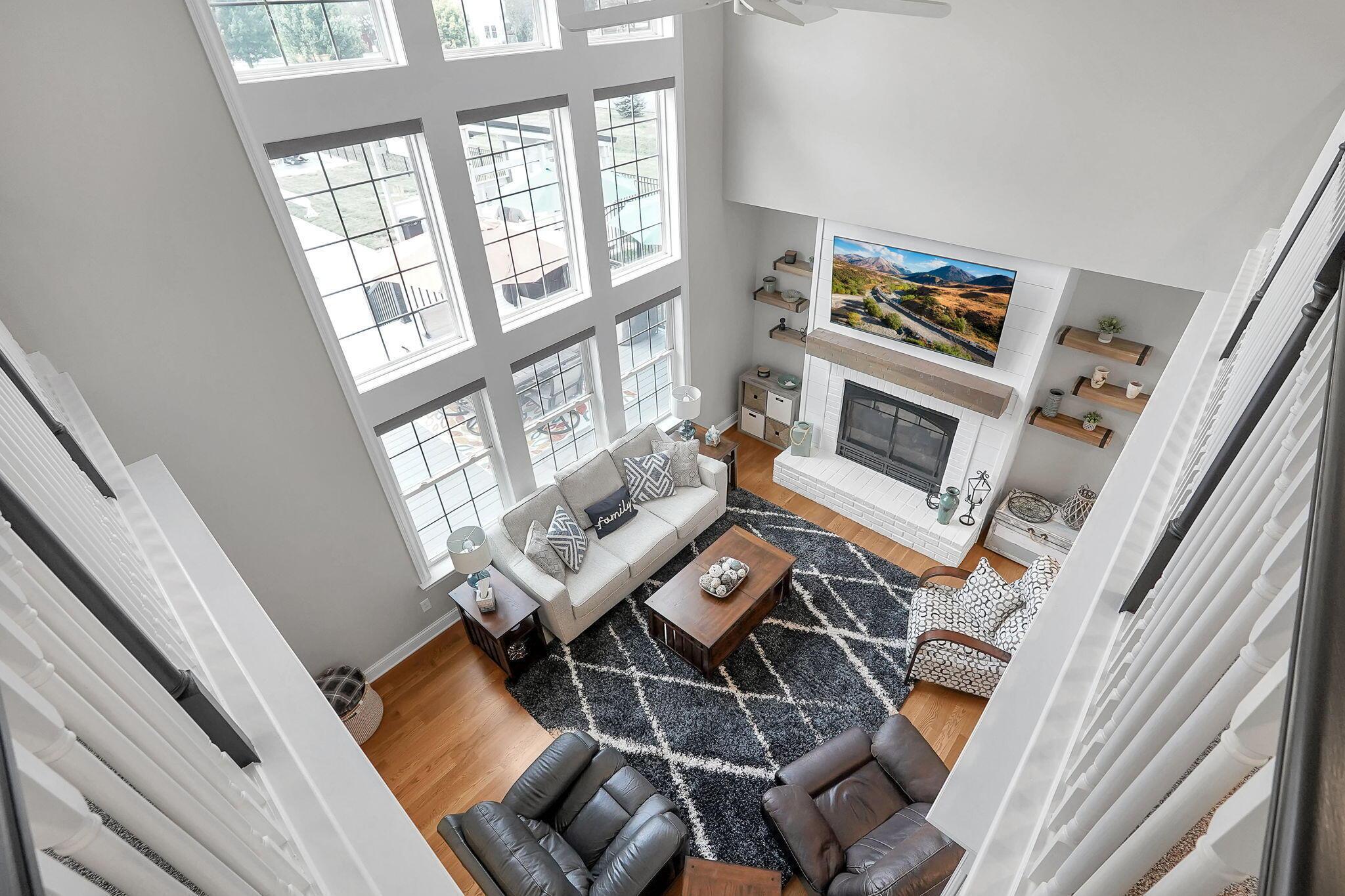 7525 Hayden Run Road Hilliard, OH 43026 - Photo 39 of 73 Family Room from Landing