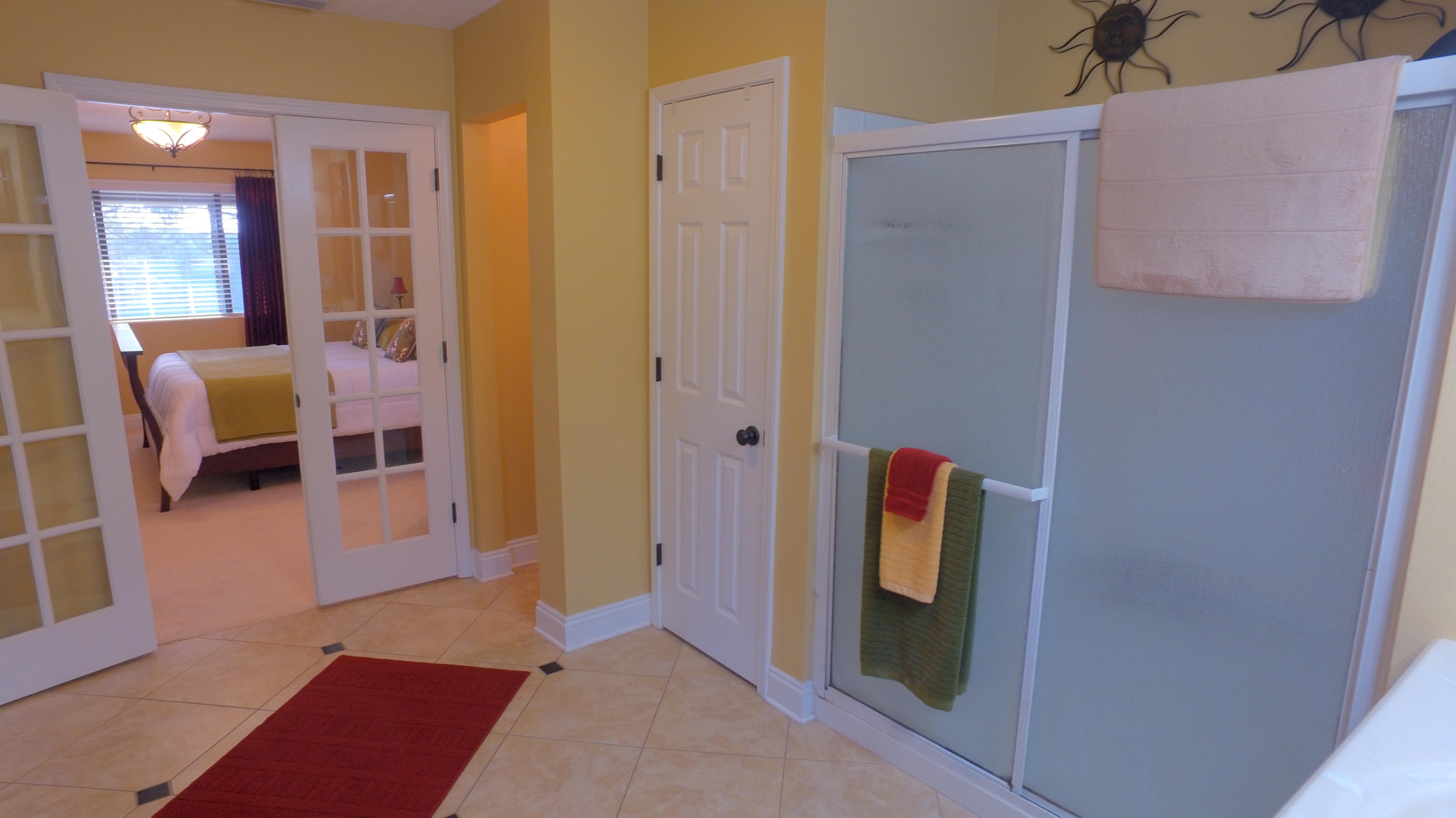 495 Ridge Lake Road Crestview, FL 32536 - Photo 20 of 26 hallway with furniture and wooden floor
