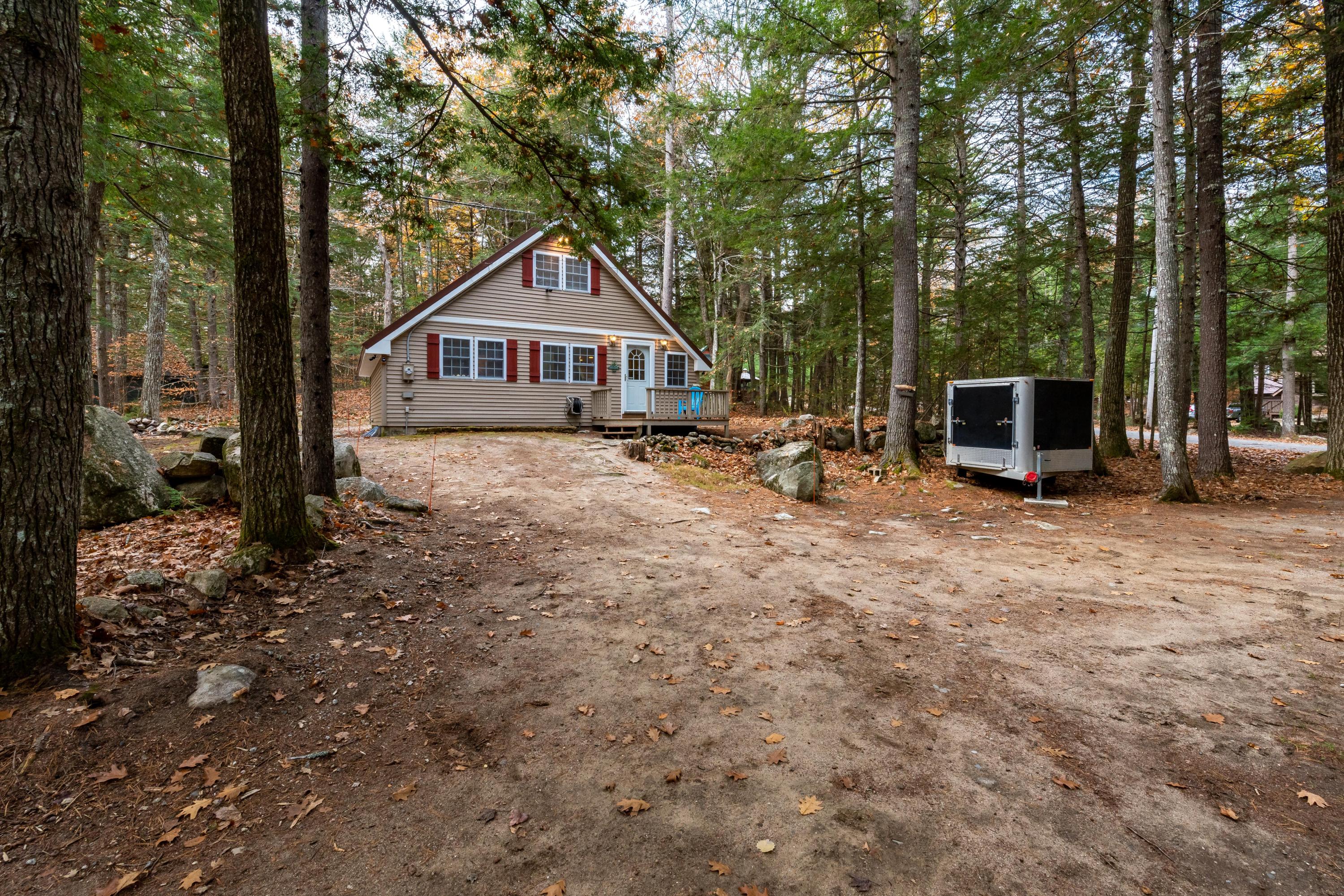24 Arrowhead Road Harrison, ME 04040 - Photo 18 of 27 Mature Pine Trees Surround