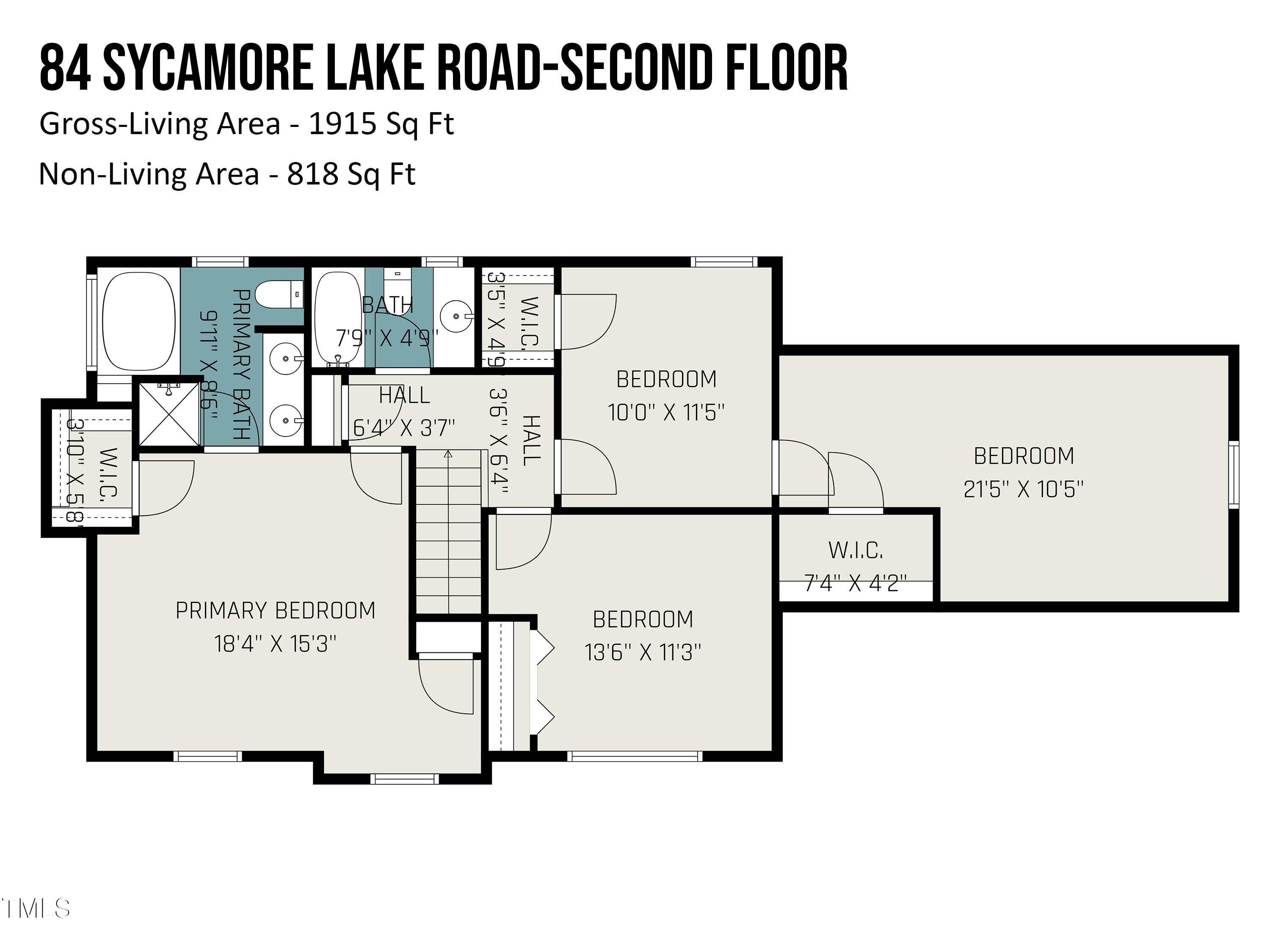 84 Sycamore Lake Road Siler City, NC 27344 - Photo 31 of 33 84_sycamore_lake_road-second_floor_856