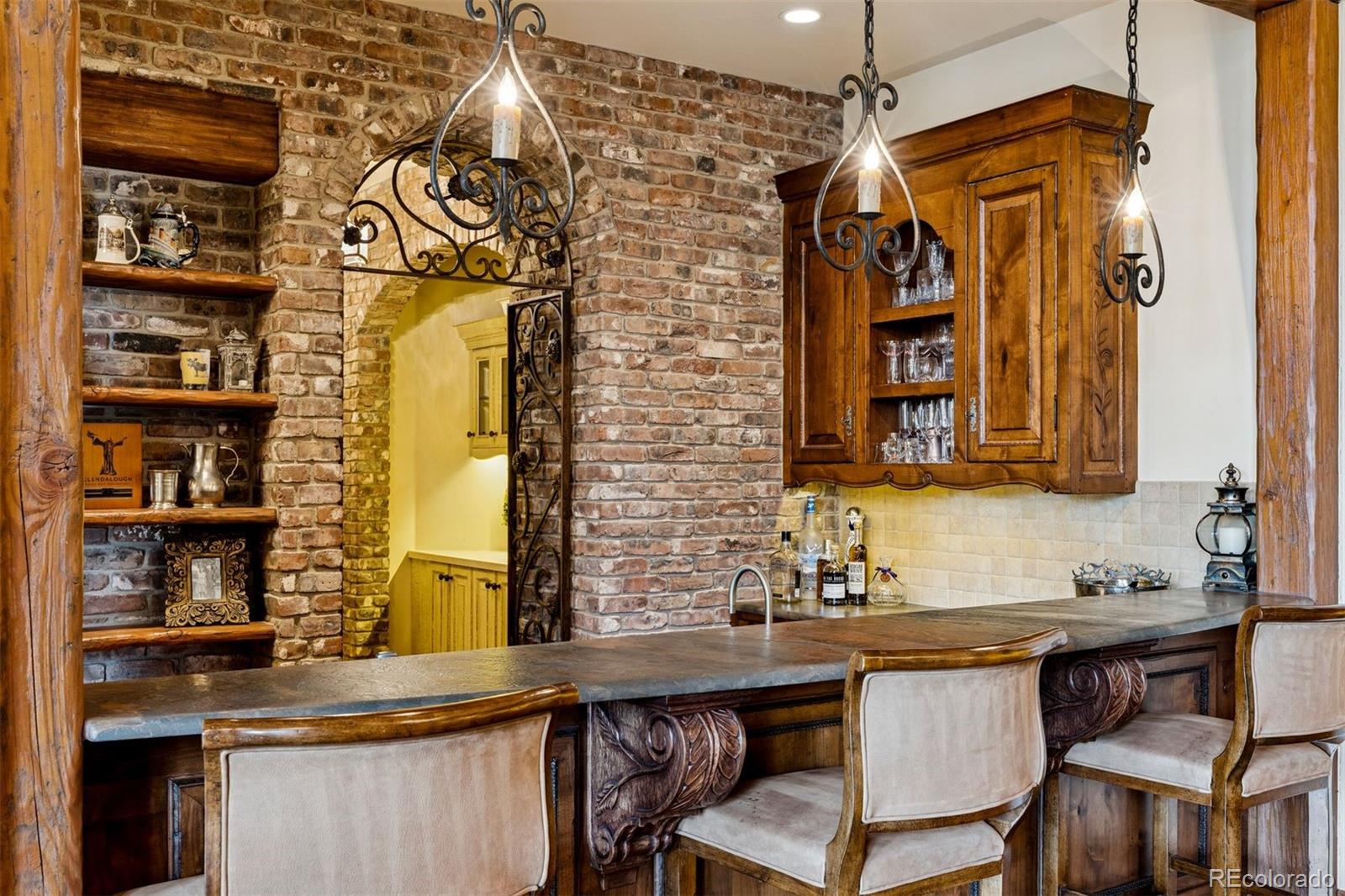 7 Village Road Cherry Hills Village, CO 80113 - Photo 12 of 50 a bathroom with a sink and a mirror