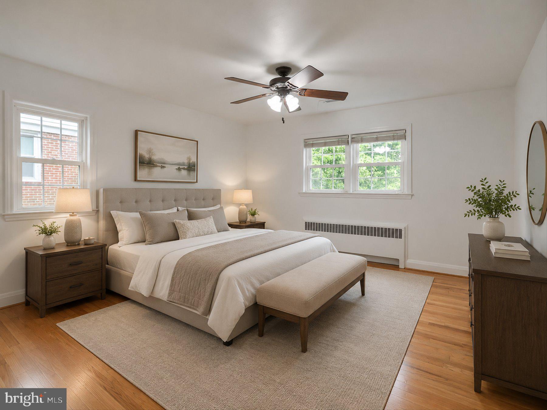 422 Aigburth Road Towson, MD 21286 - Photo 19 of 48 Virtually Staged Primary Bedroom