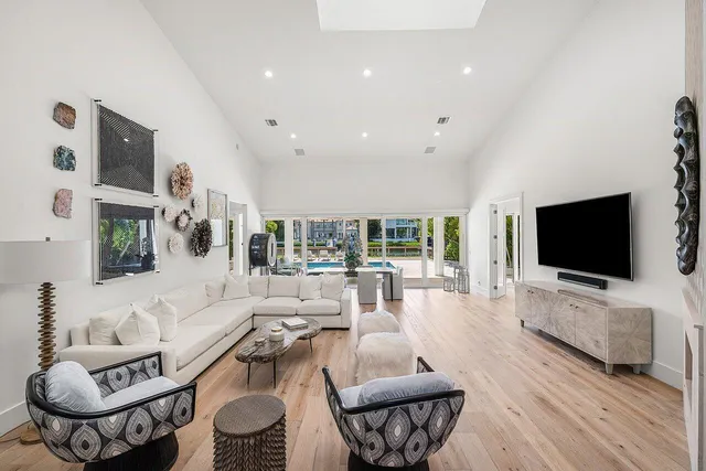 a view of a city with sunset view